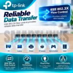 TP-Link LS1008 Plug and Play Network Switch