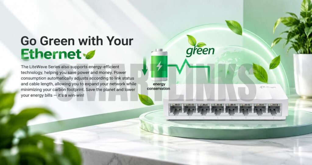 TP-Link LS1008 Energy Efficient Ethernet Switch