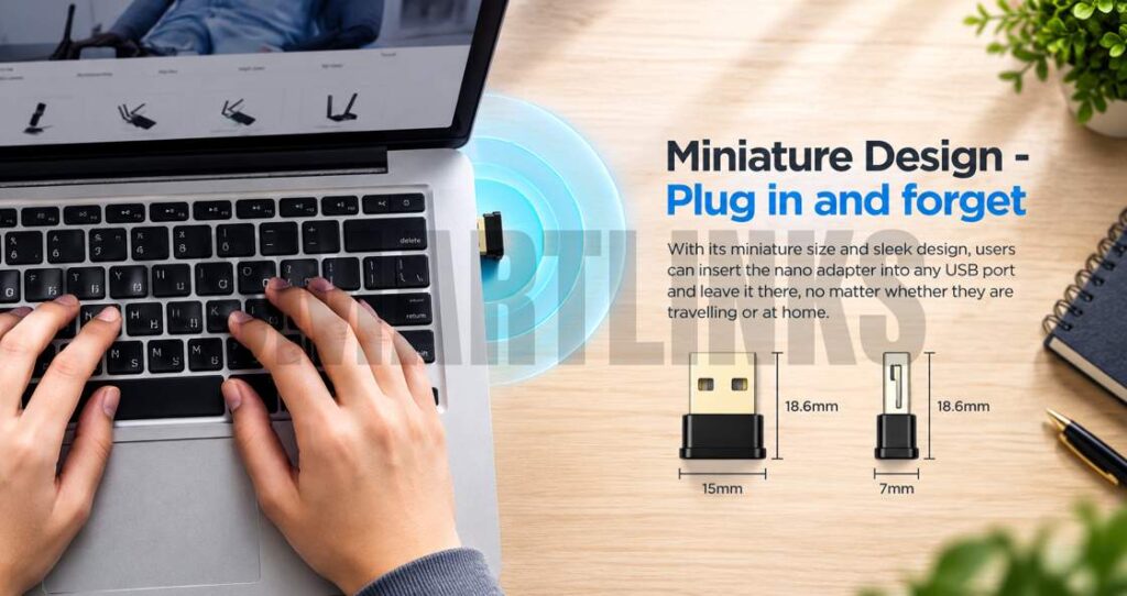 TP-Link Archer T2U Nano WiFi Adapter for Desktop PC