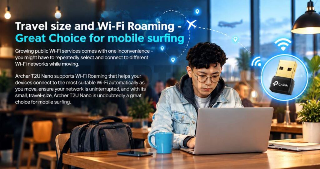 TP-Link Archer T2U Nano WiFi Roaming Feature