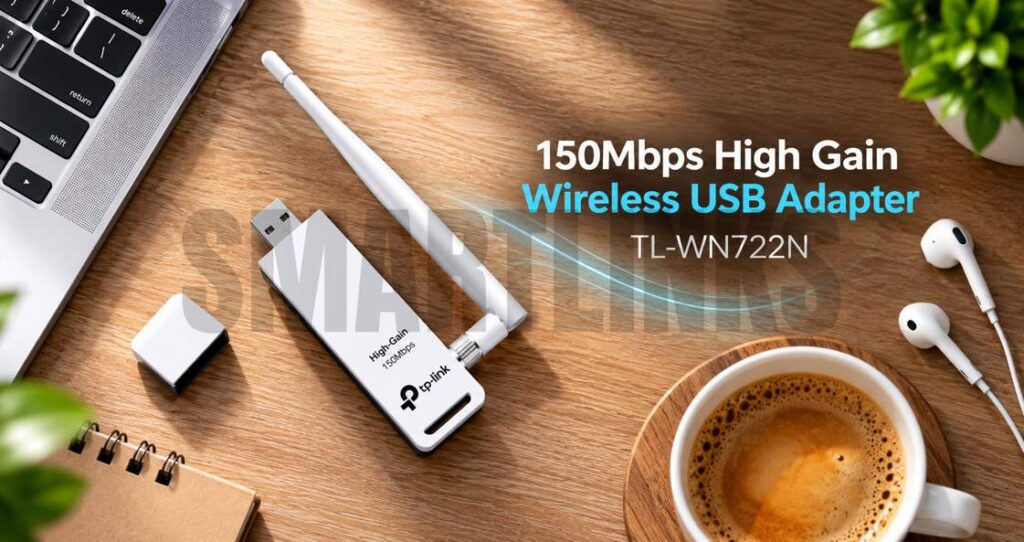 TP-Link TL-WN722N 150Mbps WiFi Adapter