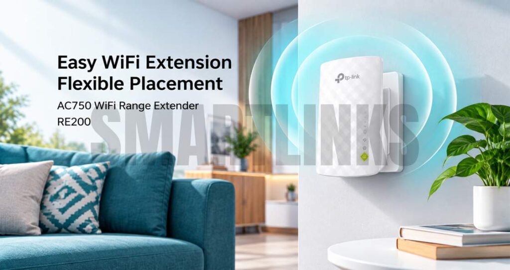 TP-Link RE200 AC750 WiFi Extender