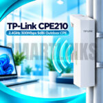 TP-Link CPE210 2.4GHz 300Mbps 9dBi Outdoor CPE