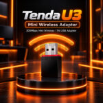 Tenda U3 300Mbps Mini Wireless N USB WiFi Adapter