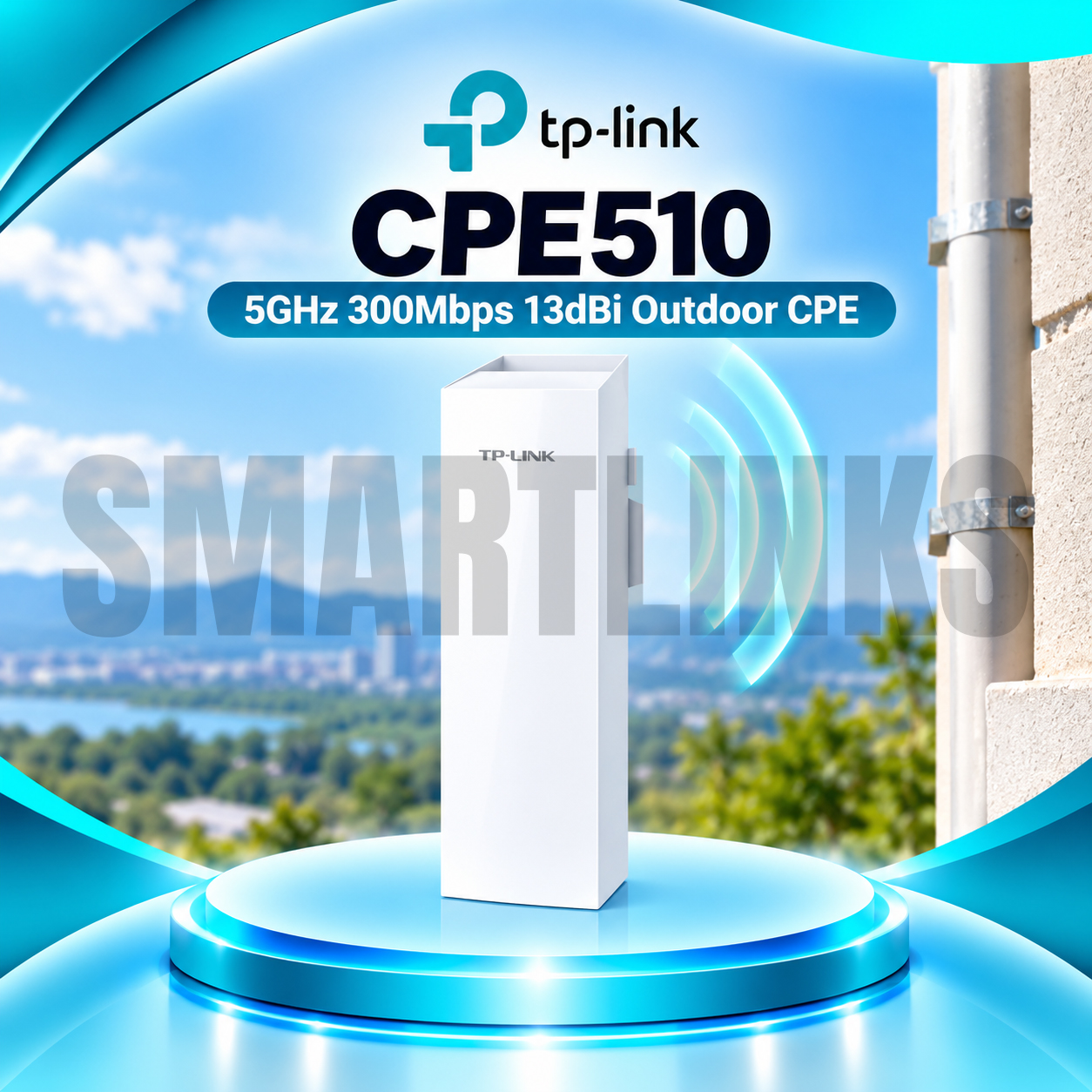 CPE510 TP-Link CPE510 5GHz 300Mbps 13dBi Outdoor CPE - Image 1