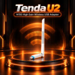 Tenda U2 N150 150Mbps High Gain Wireless USB WiFi Adapter