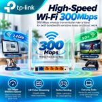 TP-Link TL-WR844N Four LAN Port Router
