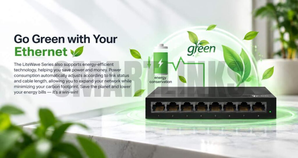 TP-Link LS1008G Energy Efficient Gigabit Switch
