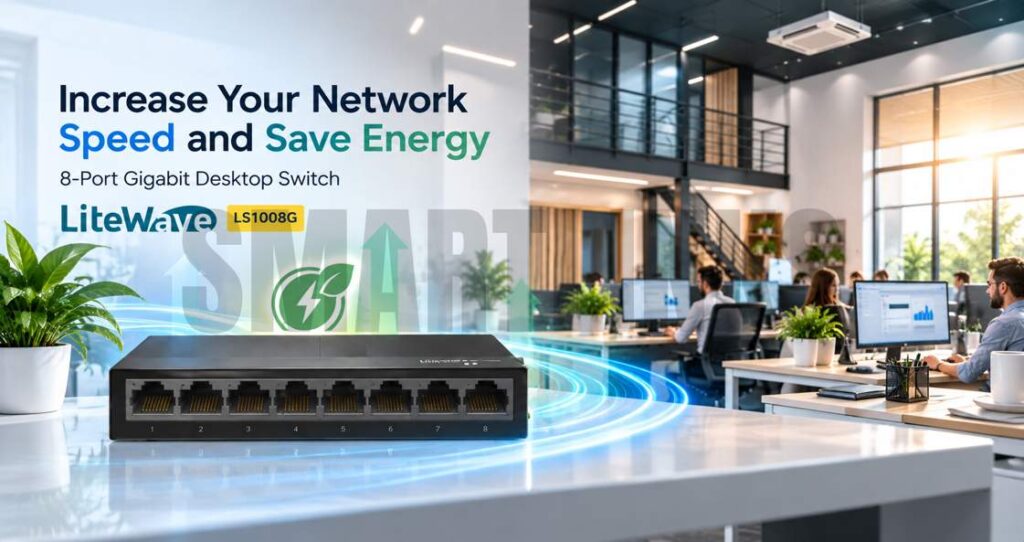 TP-Link LS1008G Plug and Play Gigabit Switch