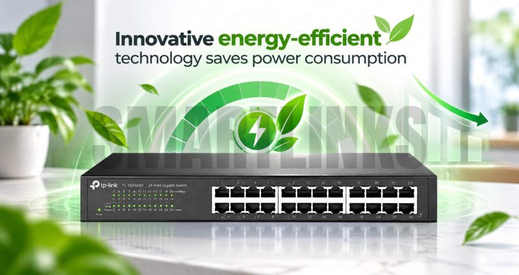 TP-Link TL-SG1024D Switch Front View