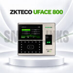 ZKTeco uFace 800 Biometric Attendance Machine – Face & Fingerprint Time Attendance and Access Control Terminal