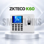 ZKTeco K60 Fingerprint Attendance Machine – Biometric Time Attendance & Access Control Terminal with Battery Backup