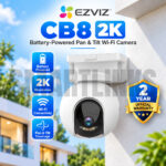 EZVIZ CB8 2K Battery Powered WiFi Camera