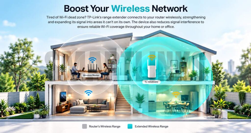 TP-Link TL-WA854RE WiFi Extender for Home