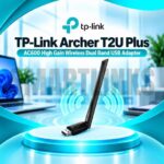 TP-Link Archer T2U Plus AC600 High Gain USB WiFi Adapter