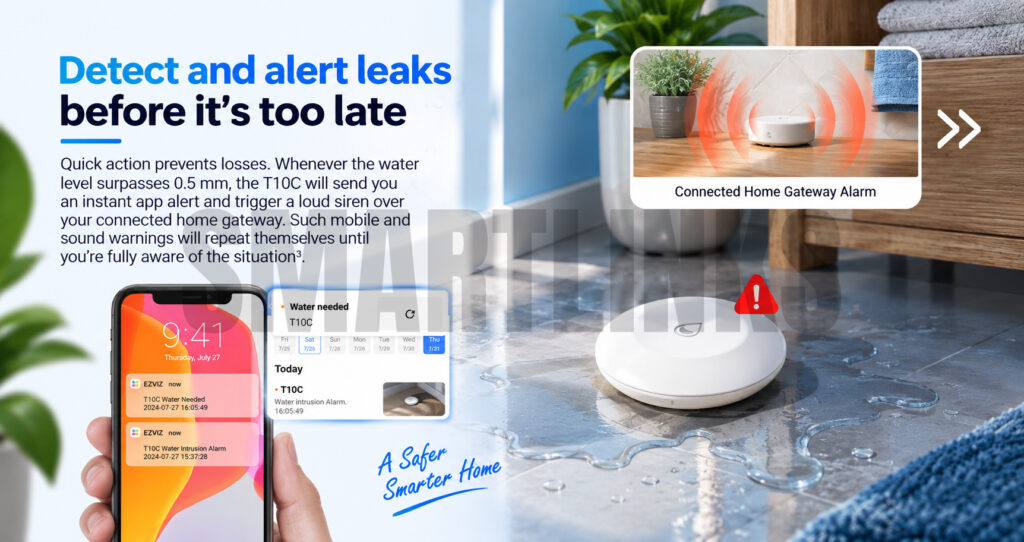 EZVIZ T10C Smart Water Detector