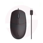 Rapoo N100C Wired Optical Mouse with Type-C Port - Image 3