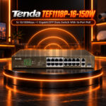 Tenda TEF1118P-16-150W PoE Switch
