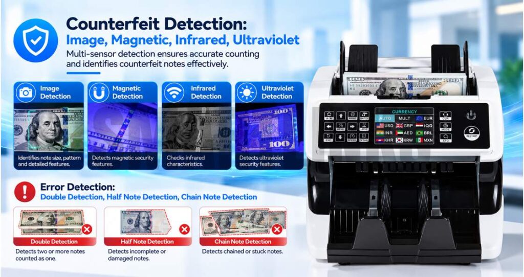 ATC AL-920A Fake Note Detection Machine