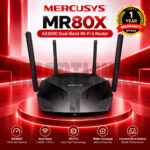 Mercusys MR80X AX3000 Dual-Band WiFi 6 Router