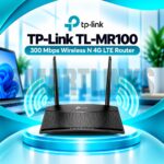 TP-Link TL-MR100 300Mbps 4G LTE WiFi Router