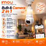 IMOU Bulb Cam 3K Security Camera