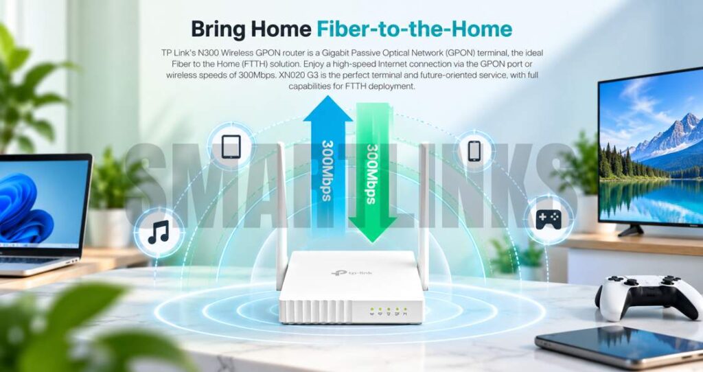 TP-Link XN020-G3 GPON Fiber WiFi Router