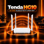Tenda HG10 AC1200 Dual Band WiFi xPON ONT