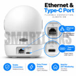 EZVIZ H6C 2K 3MP WiFi Camera