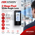 Hikvision DS-K1T344MBWX-QRE1 Face Recognition Access Terminal - Image 3