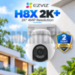 EZVIZ H8x 2K+ 4MP Outdoor WiFi Camera