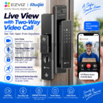 EZVIZ DL50FVS Face Recognition Smart Lock | 3D Face ID, Fingerprint & WiFi - Image 3