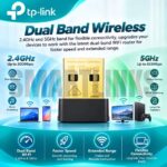 TP-Link Archer T2UB Nano AC600 Nano WiFi Bluetooth 4.2 USB Adapter - Image 2