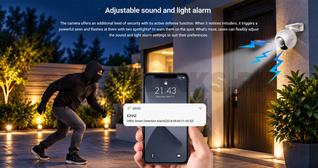 EZVIZ H80x Dual Lens Camera