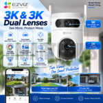 EZVIZ H9c Dual 3K Camera