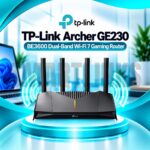 TP-Link Archer GE230 BE3600 WiFi 7 Gaming Router