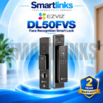 EZVIZ DL50FVS Face Recognition Smart Lock | 3D Face ID, Fingerprint & WiFi