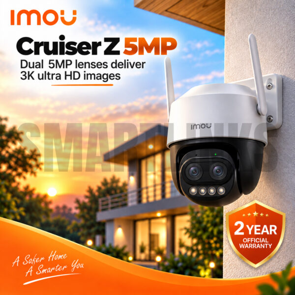 IMOU Cruiser Z 5MP 3K Outdoor WiFi Camera
