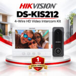 Hikvision DS-KIS212 4-Wire HD Video Intercom Kit