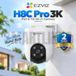 EZVIZ H8c Pro 3K Outdoor WiFi Camera