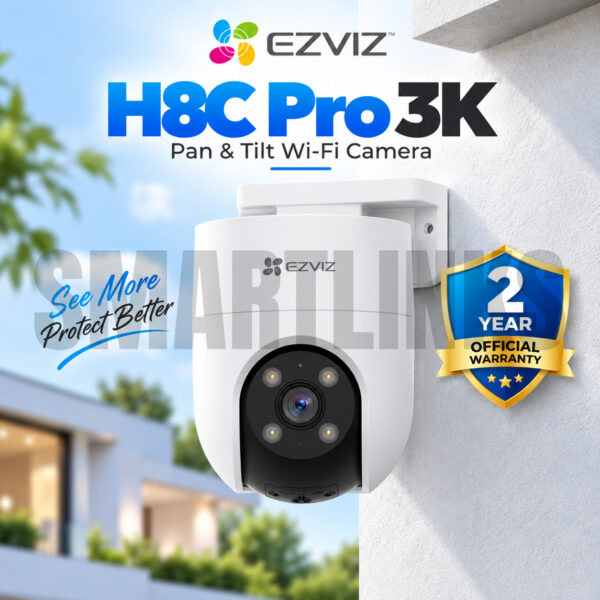 EZVIZ H8c Pro 3K Outdoor WiFi Camera