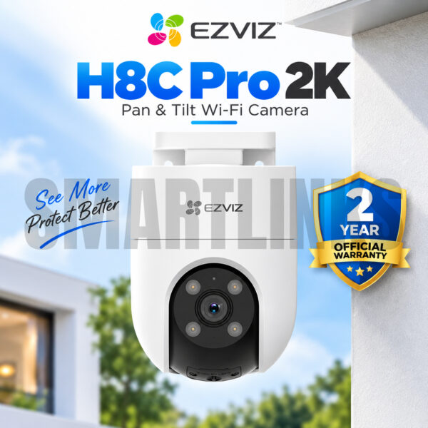 EZVIZ H8c Pro 2K Outdoor WiFi Camera