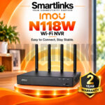 IMOU N118W Wi-Fi NVR | Wireless Network Video Recorder for Security Cameras