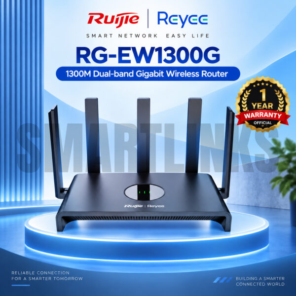 Ruijie RG-EW1300G AC1300 Dual-Band Gigabit Wireless Router