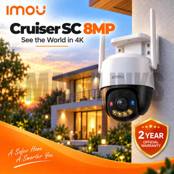 IMOU Cruiser SC 8MP 4K Outdoor WiFi Camera