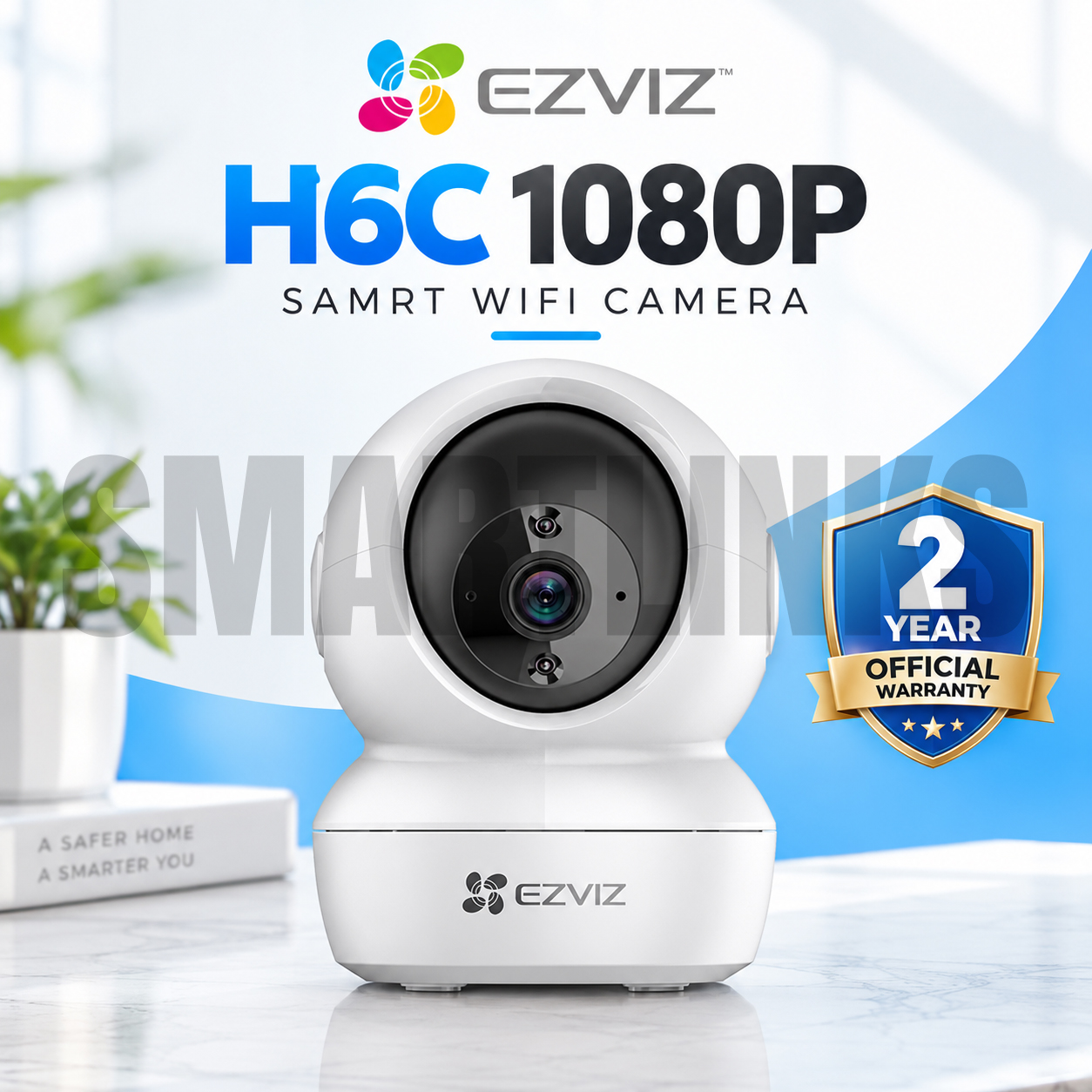 1 EZVIZ H6C 1080P Camera – 2MP Pan & Tilt Indoor Security Camera - Image 1