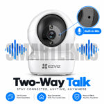 EZVIZ H6C 1080P Camera – 2MP Pan & Tilt Indoor Security Camera - Image 2