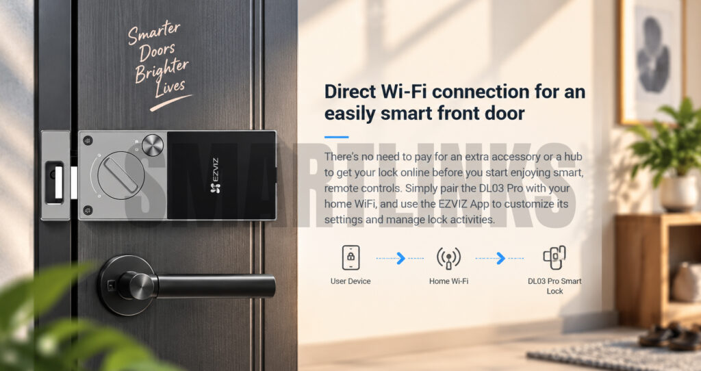 EZVIZ DL03 Pro Remote Unlock Smart Lock