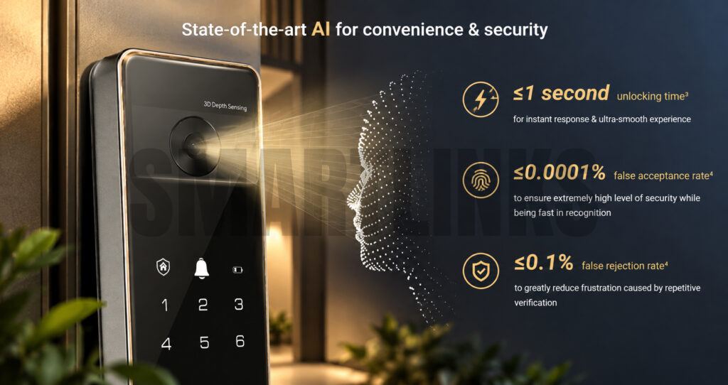 EZVIZ DL20FVS Plus Smart Lock with Camera