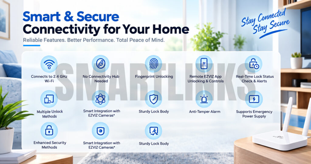 EZVIZ DL03 Pro Keyless Door Lock